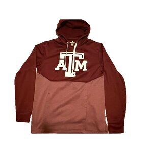 Men’s Texas A&M Aggies Medium Hoodie Sweatshirt Fanatics Great Condition